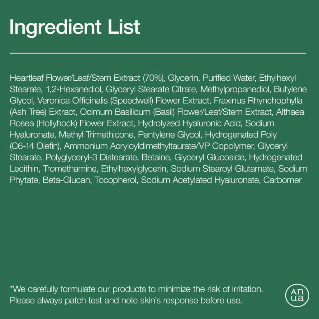 Anua – Heartleaf 70% Daily Lotion